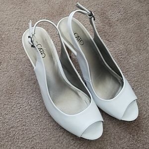 Cato cream high heels